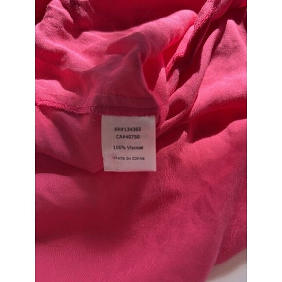 FERN FINDS: SO COMFY LONG SLEEVE W/CUFF 3 BUTTON HI/LO DRESS VISCOSE XL - Picture 8 of 8